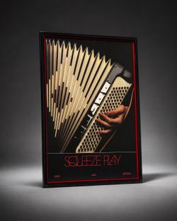 Squeeze Play Framed Poster