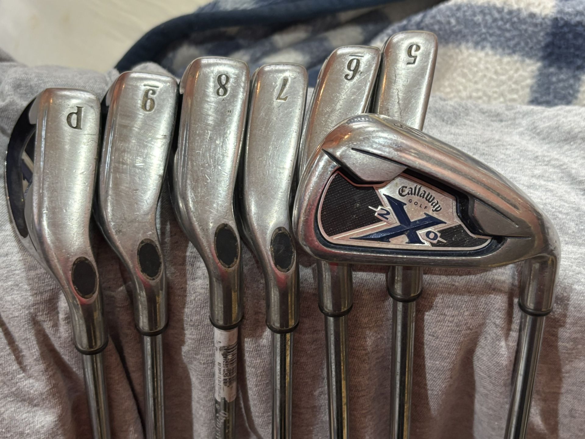 X20 Callaway Golf Irons.