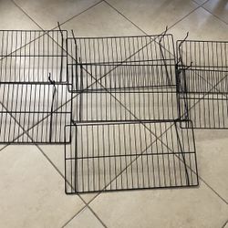 Shelving Black For Grid Wall (7) $5 Each Or All For $30