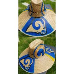 Rams hat...