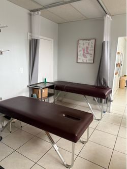 Leather Therapy Bed
