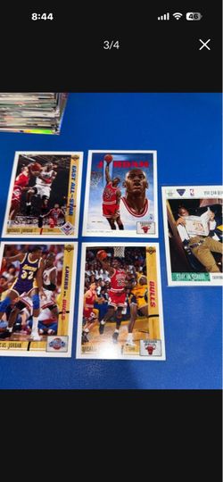 Michael Jordan upper deck cards excellent condition $7 each !!