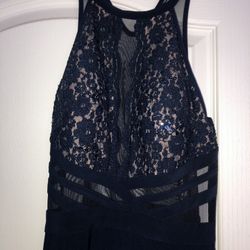 Dark blue Prom Dress 