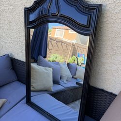 Black Antique Mirror