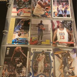 24 Pages Of Basketball Cards Early 90
