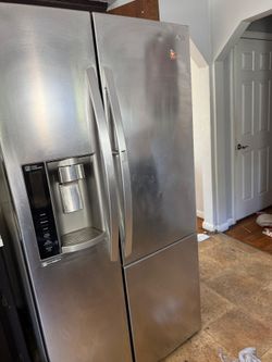 LG Stainless Steel Side-by-Side Refrigerator