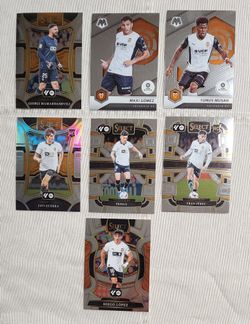 Valencia Soccer Cards Bundle 7 Included