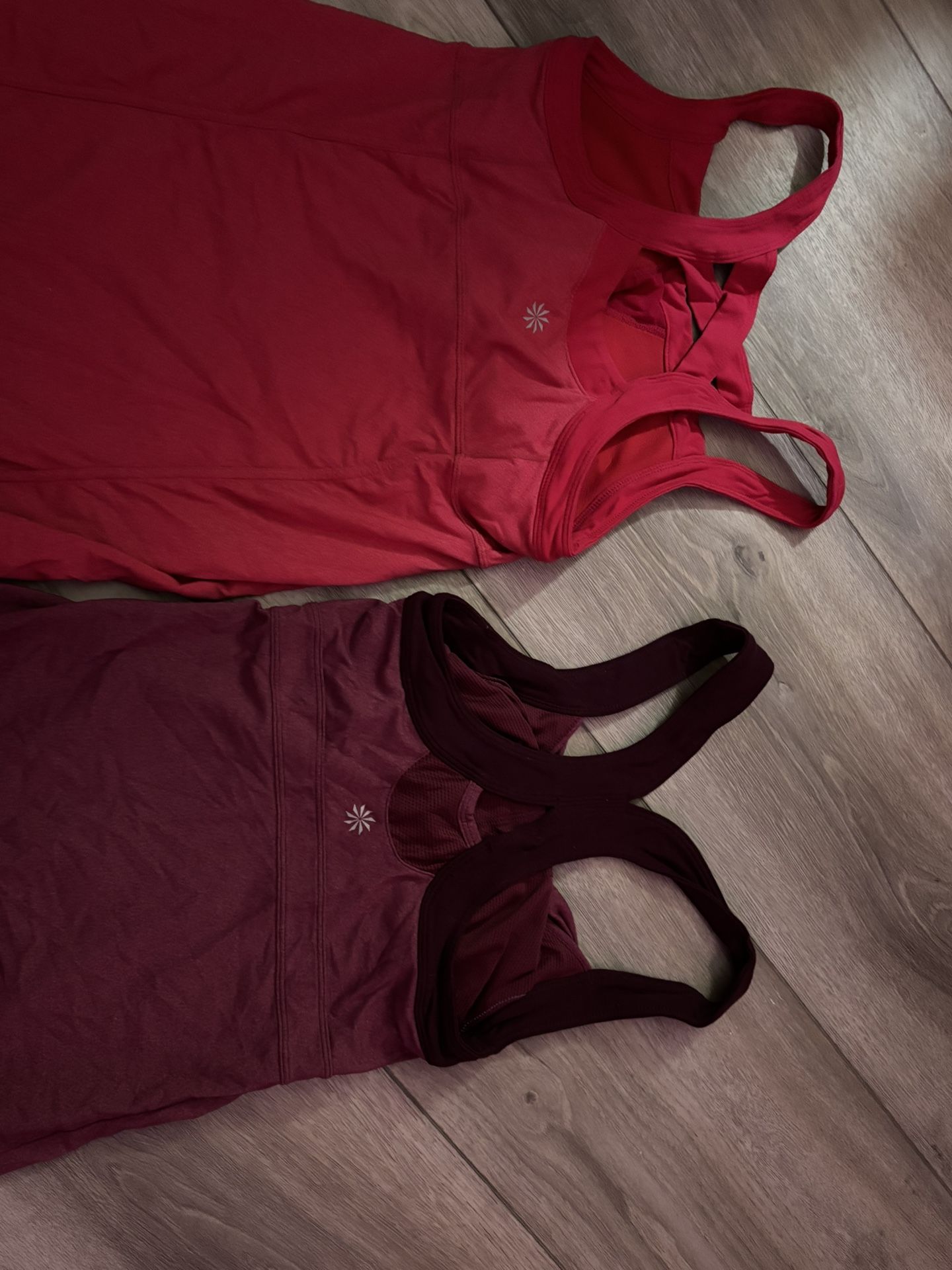 Athleta Pink Workout Tops 