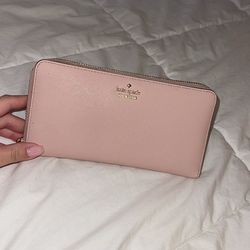 pink kate spade wallet