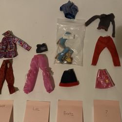 Small Doll Clothes and Shoes