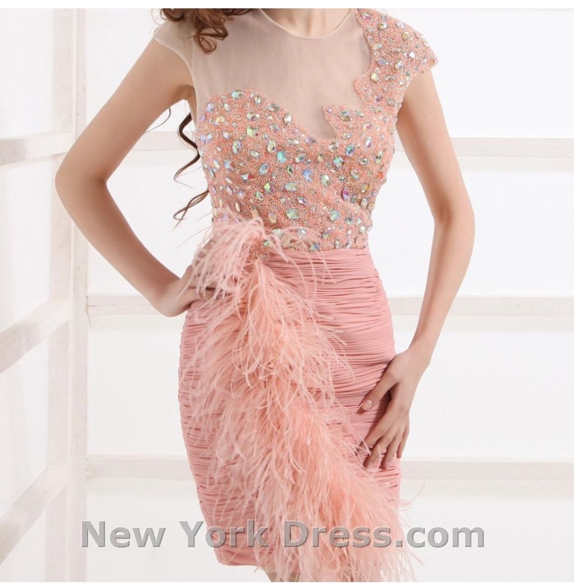 Angela & Alison Elegant Cocktail Dress