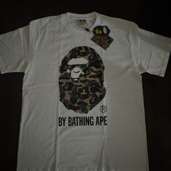 White Bape Camo Tee