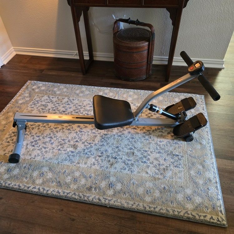 Sunny Health and Fitness Rowing Machine Home Gym Workout Exercise Machine