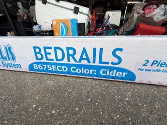 FREE!!! Bed Rails 2-Piece Set, Cider – Model 8675ECD
