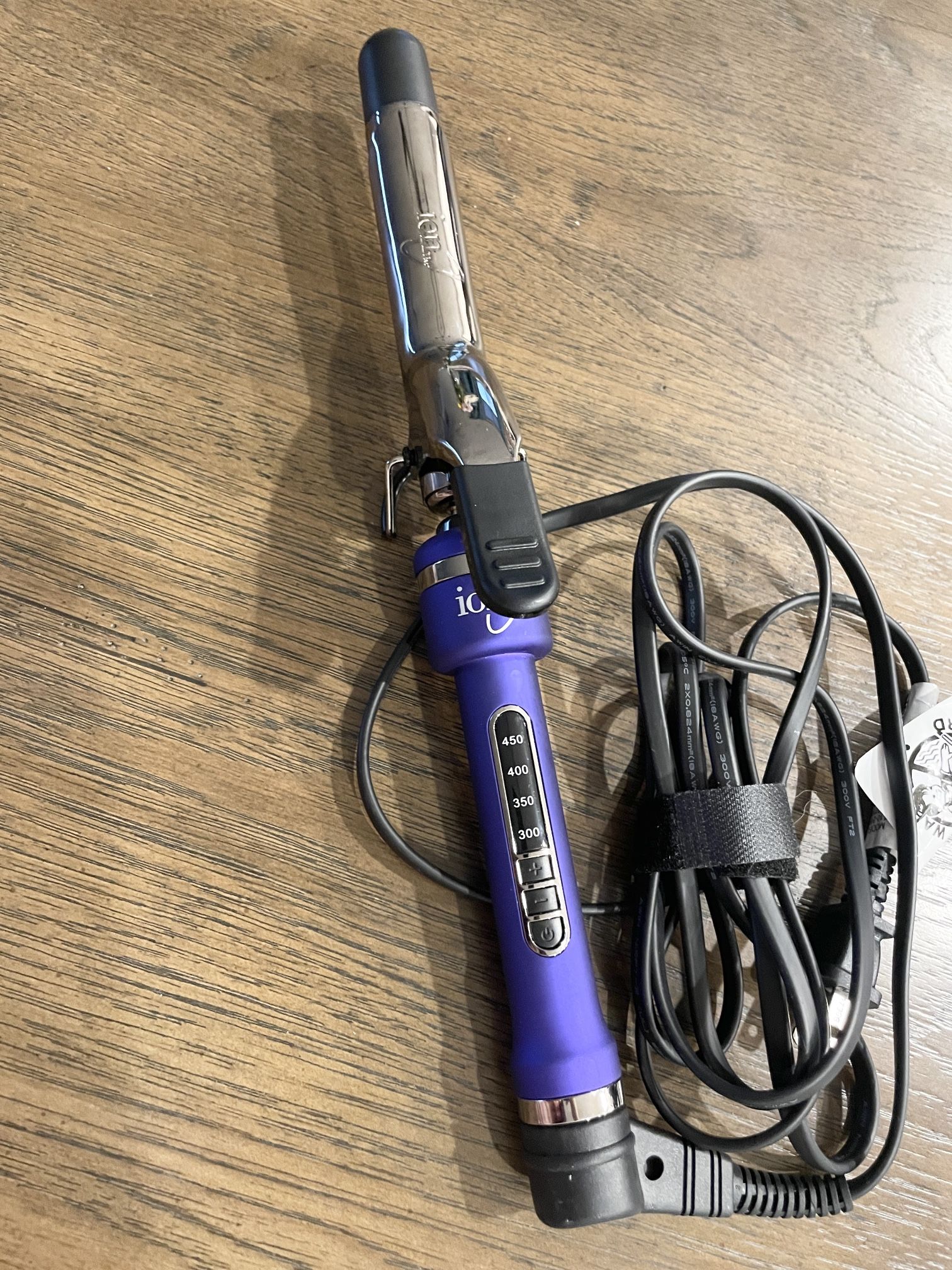 Ion Titanium Pro 1-1/2 Inch Curling Iron