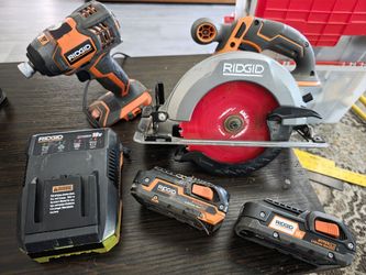Ridgid 18v Saw&drill
