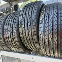 18” tires goodyear 215/50/18 with free installation $250