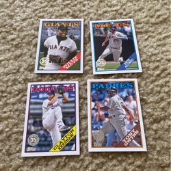 4 2023 Topps Baseball 35th Anniversary Cards (You Choose)