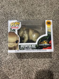 Funko Pop Movies Distortus Rex #1800 Jurassic World Rebirth