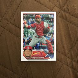 New Baseball Card Willson Contreras Cardinals 