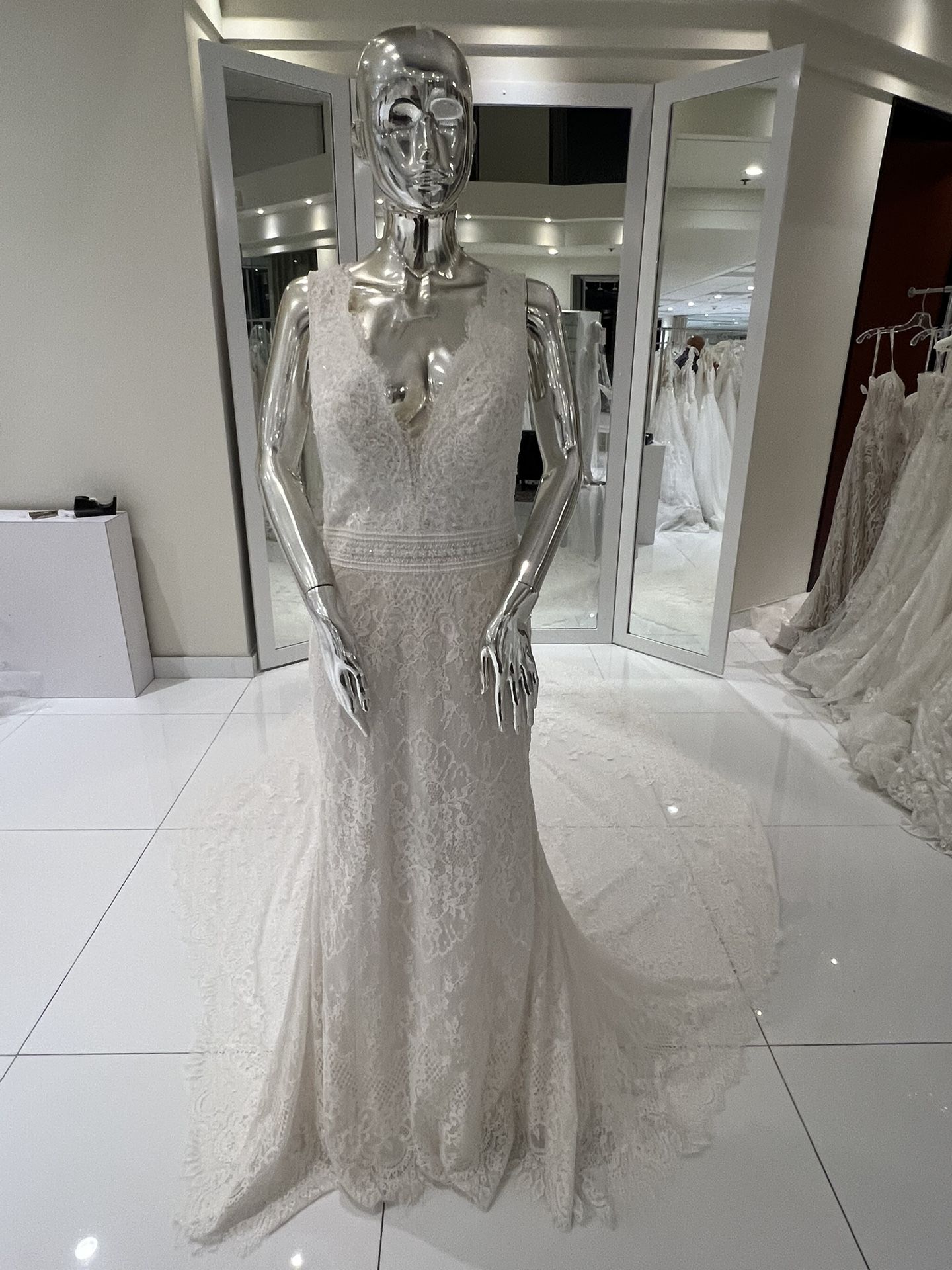 Mermaid, Semi-Mermaid Wedding Dress #34 -5 Star Bridal store closing sale, $5K dresses for only $750