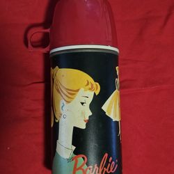 Barbie 1962 thermos 