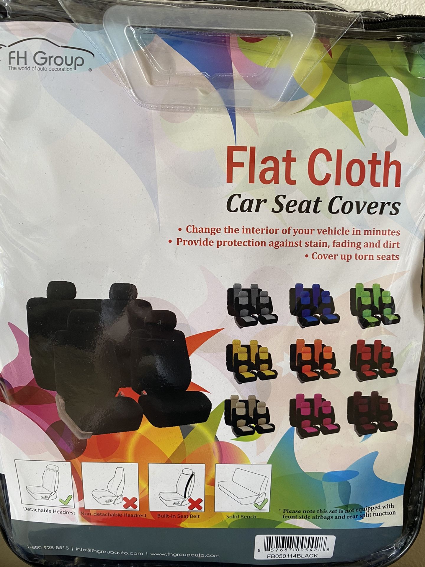 Car Seat Covers (Black)