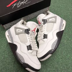 JORDAN 4 WHITE CEMENT 2025 SIZE 8.5
