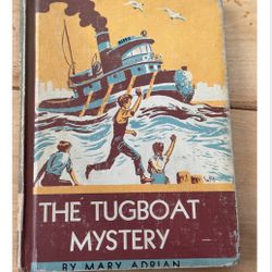 TUGBOAT MYSTERY by MARY ADRIAN E M HALE 1(contact info removed) 1st Cadmus HC EX-LIB Book