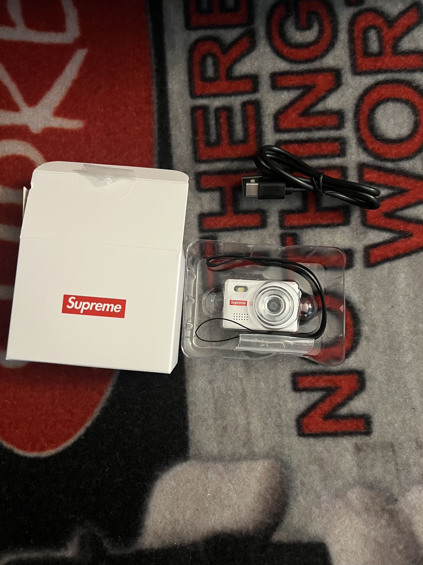 Supreme Digital Camera Keychain
