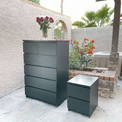 IKEA dresser + nightstand