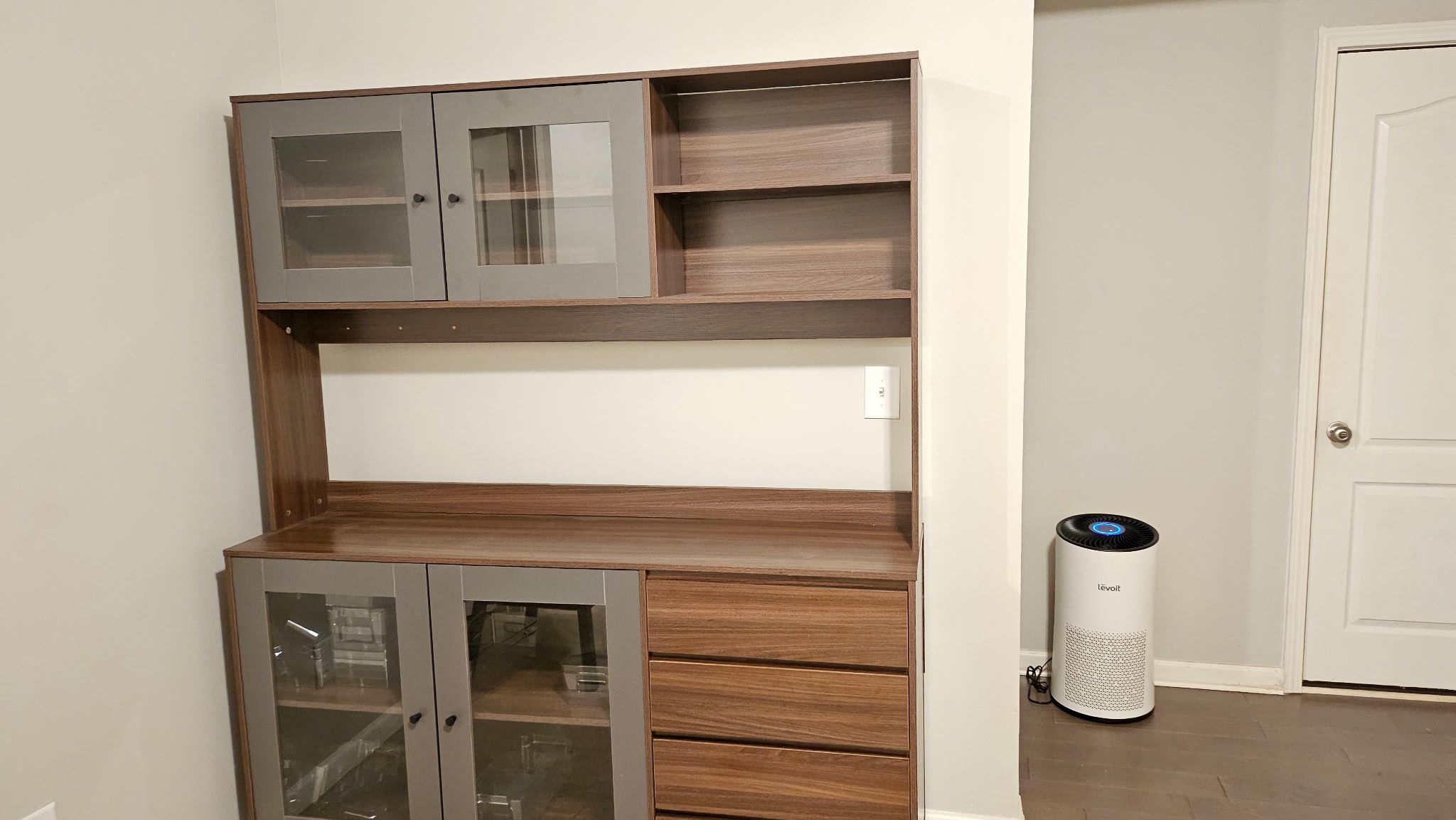 Wood Buffet Pantry Cabinet