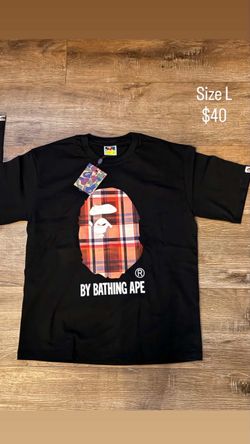 BAPE By Bathing Ape Black T-Shirt Size L