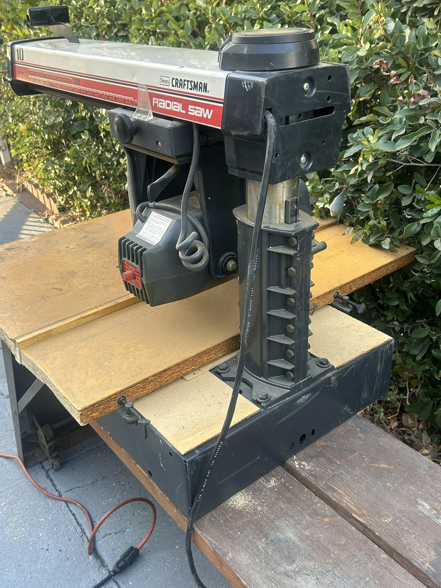 SEARS CRAFTSMAN RADIAL SAW - 10” SAW