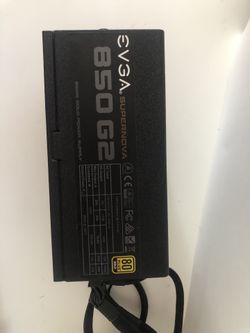 EVGA SUPERNOVA 850 G2, 80+GOLD 850W, FULLY MODULAR POWER SUPPLY