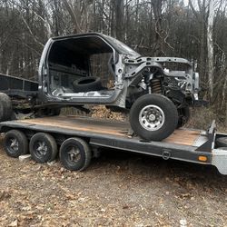 2010 F250. Parts And Trailer Triple Axle 