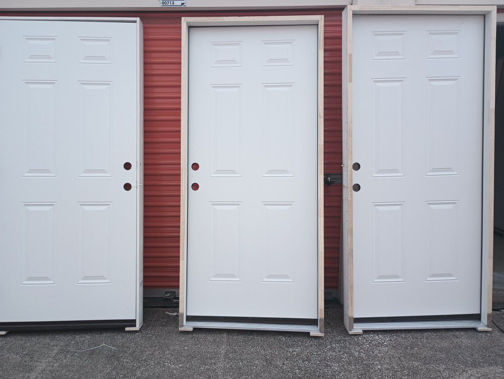 Exterior Doors 36x80 Left And Right Handing Available 