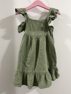 Green Girls Dress 