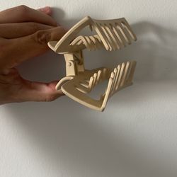 Beige Hairclip