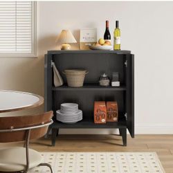2 Door Kitchen Buffet Storage Cabinet