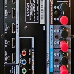DENON AVR-E400 7.1 CHANNEL HDMI DUAL ZONE RECEIVER APPLE AIRPLAY. AS IS