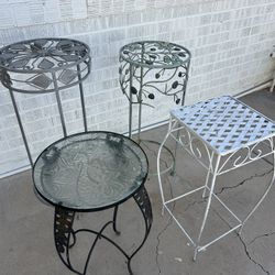 Plant Stands Home Garden Decor Metal - 20 each 