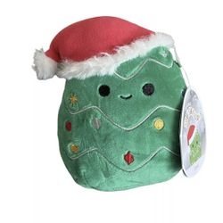 Squishmallows Carol Christmas Tree 5 Inch Plush KellyToy