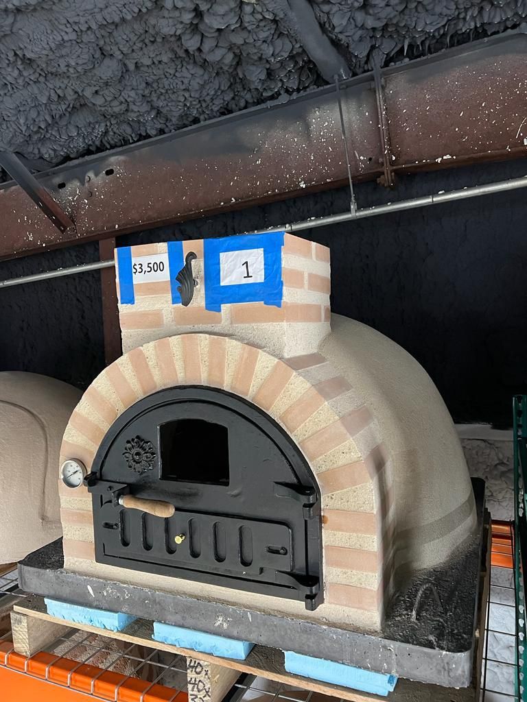 Spain refractory clay Oven Built-In Wood Fired Commercial Outdoor Pizza Oven .