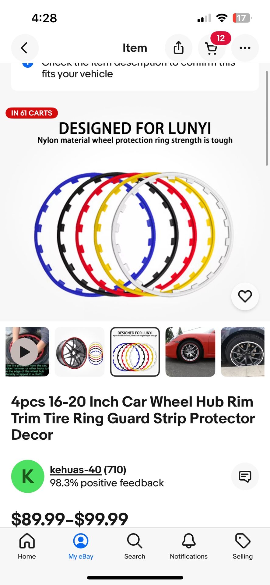 Trim Tire Wheels Hub