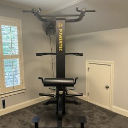 Powertec Assisted Pull-Up and Dip Station