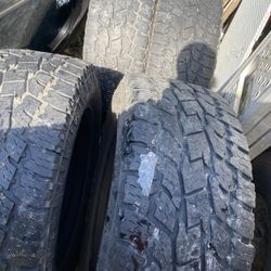 Set Of Wheels N Tires Ford F 150 6 Lug 