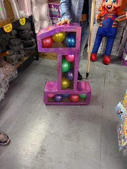 Piñata de 1 con pelotas