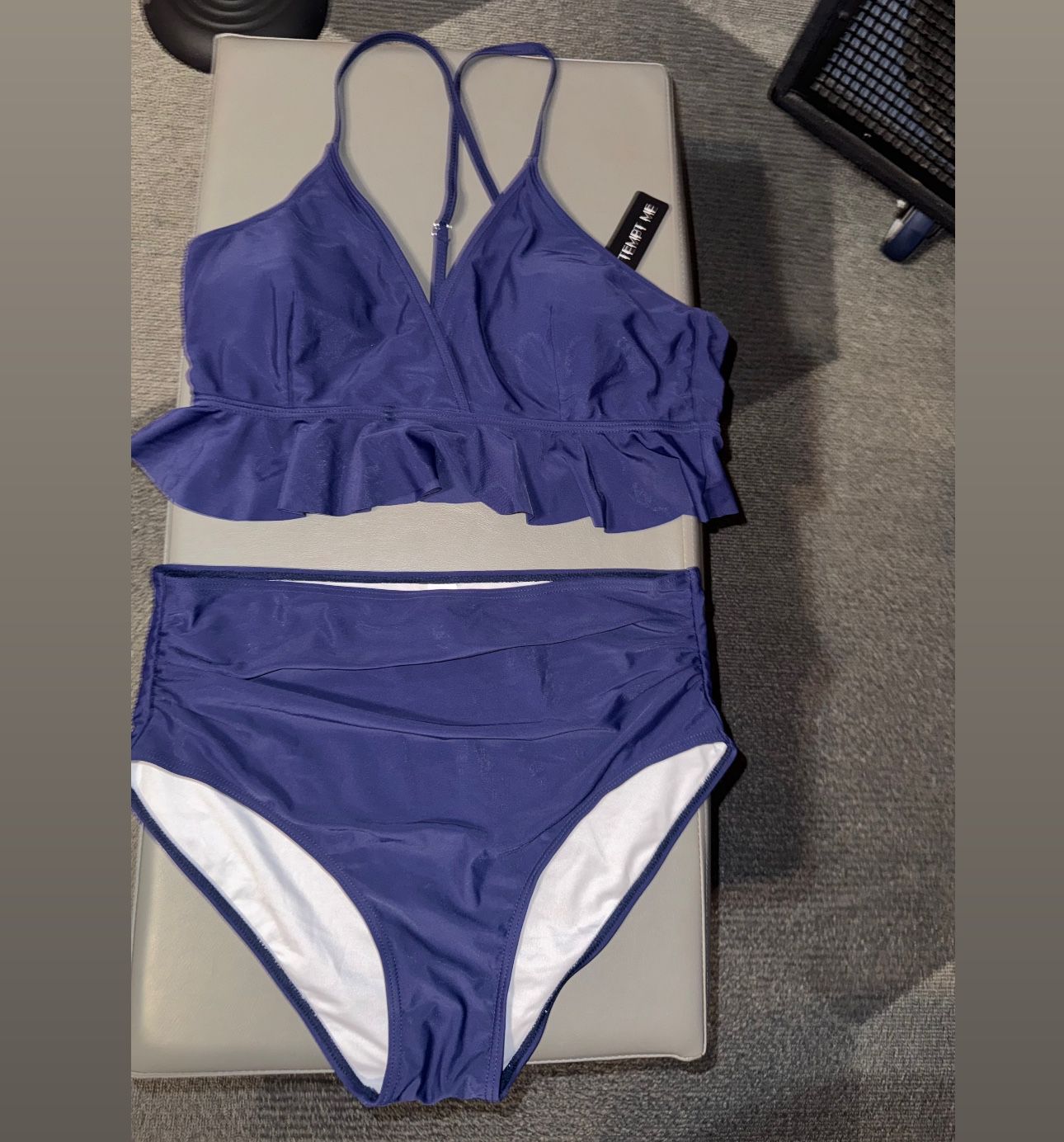 Brand New (Size XL) 2 Piece Navy Blue Bikini