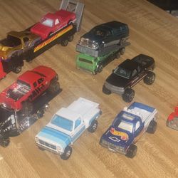 Hot Wheels & More Assorted Trucks 